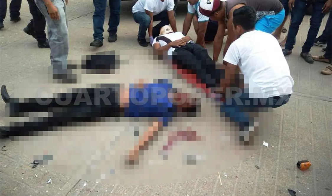 Fallece motociclista y su acompañante sobrevive