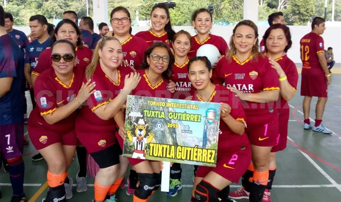 Tuxtla logra los campeonatos del Torneo del PJF