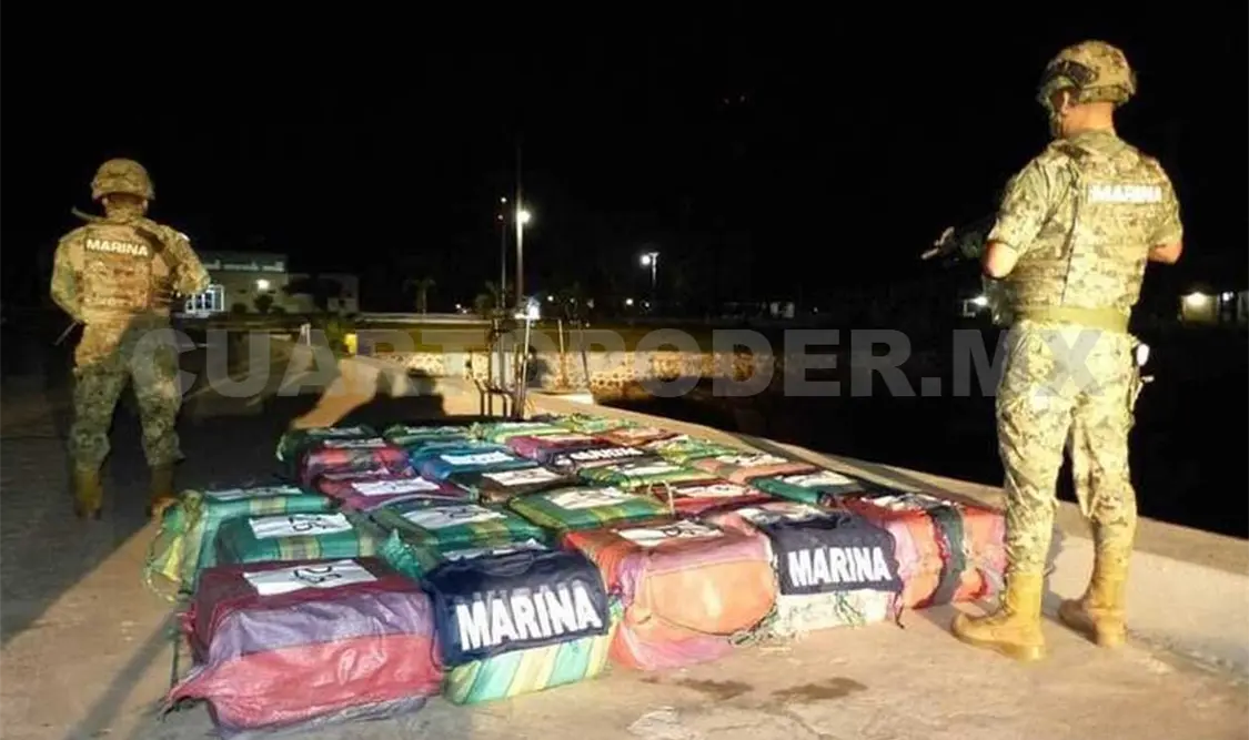 Aseguran más de una tonelada de cocaína