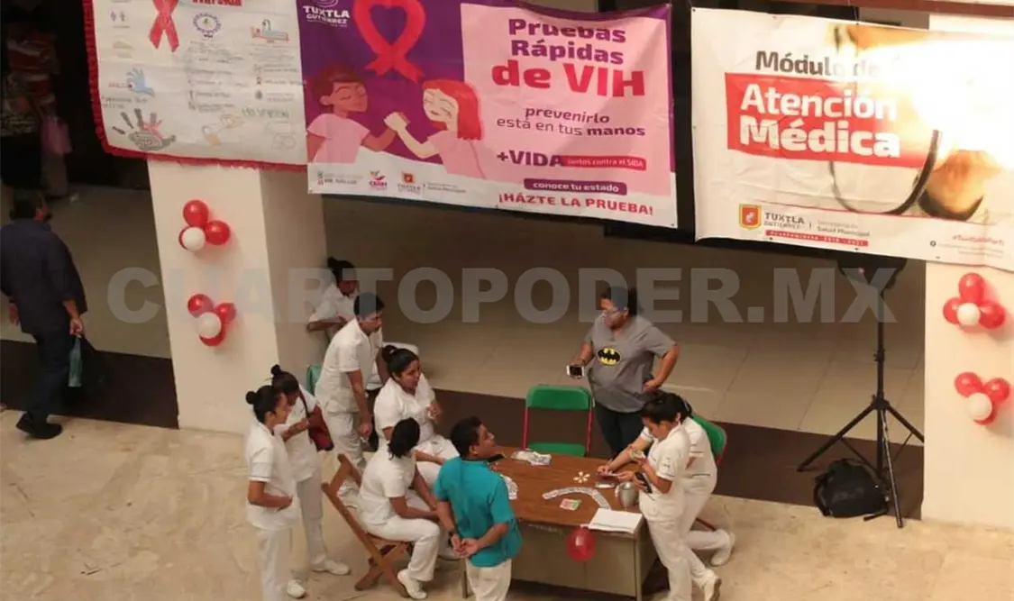 Realizan pruebas rápidas de VIH y sífilis