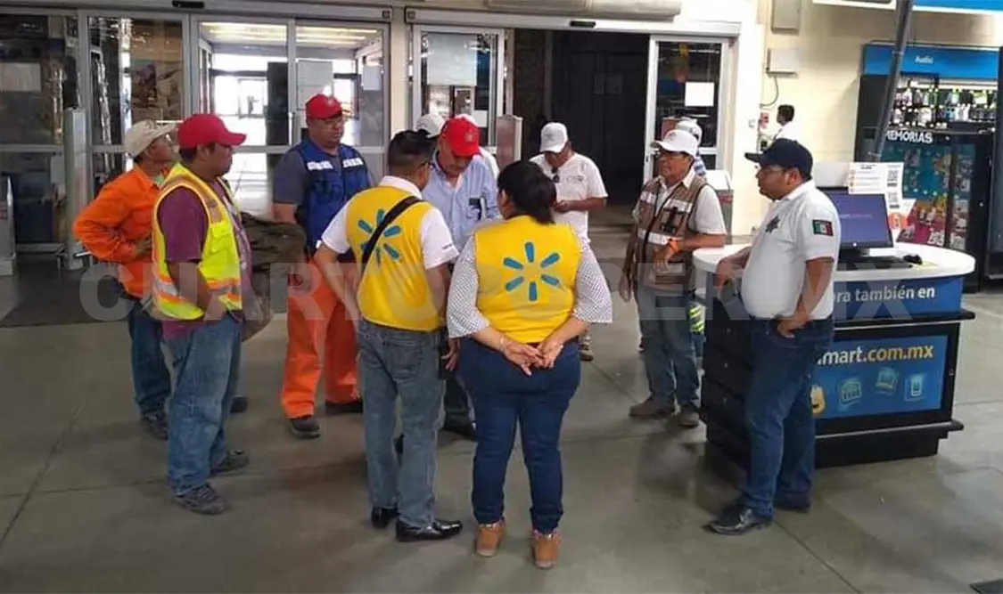 Realiza PC simulacro en tiendas comerciales