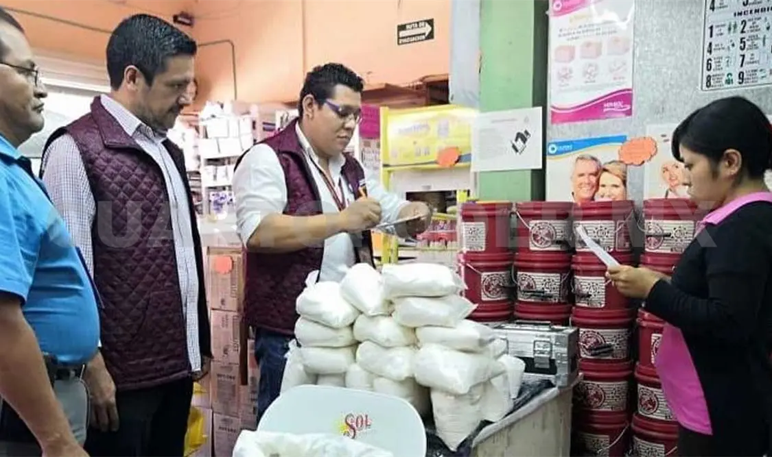 Profeco verifica calibración de básculas