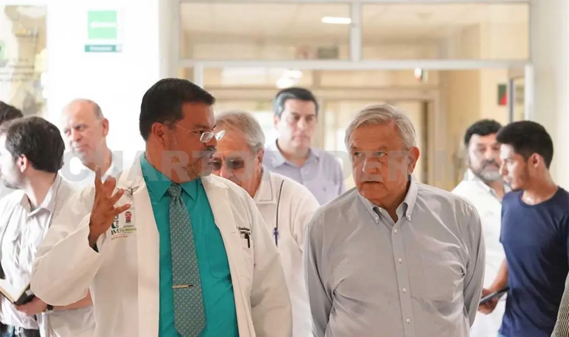 El mandatario recorrió el hospital rural de Tula, Hidalgo. Presidencia
