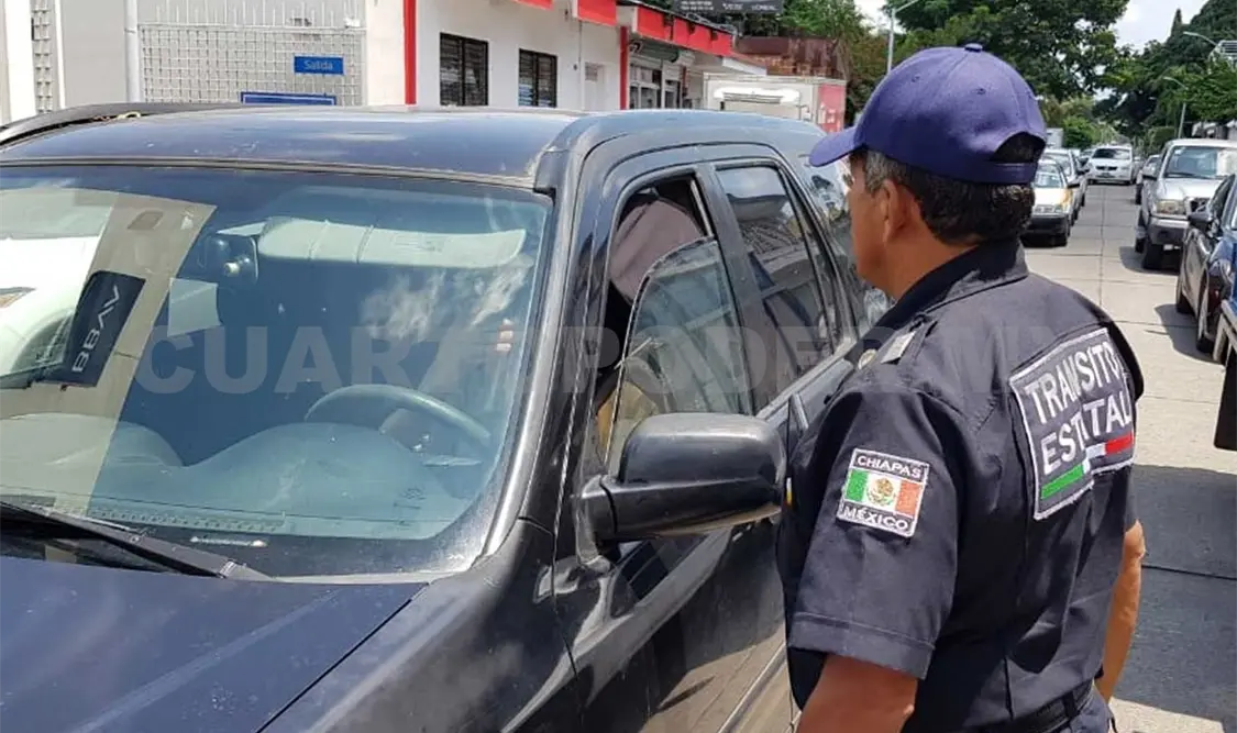Estas disposiciones implementadas por elementos de la Policía de Tránsito durante 643 operativos interinstitucionales. CP
