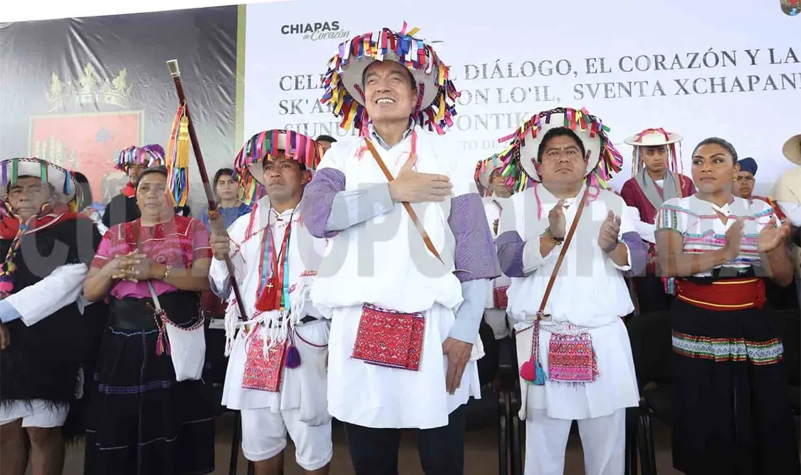 El mandatario aseguró que en este gobierno se camina junto a la gente de cada uno de los municipios. CP