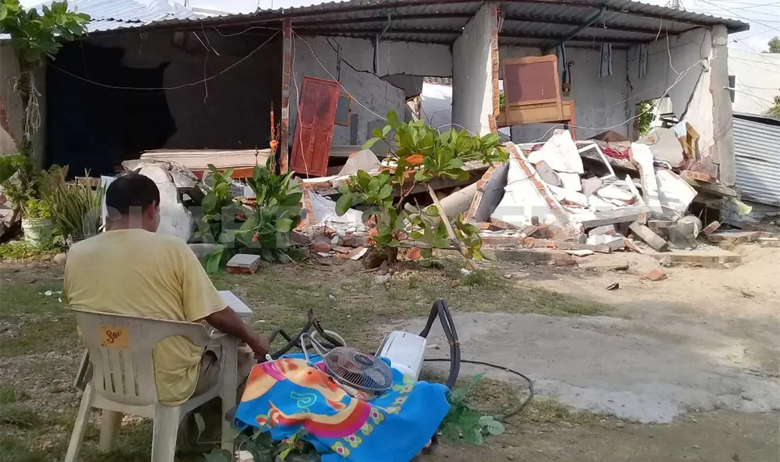 El arquitecto dijo que entregaron proyectos para las casas que se reconstruirían de acuerdo a cada municipio. Guillermo Ramos / CP