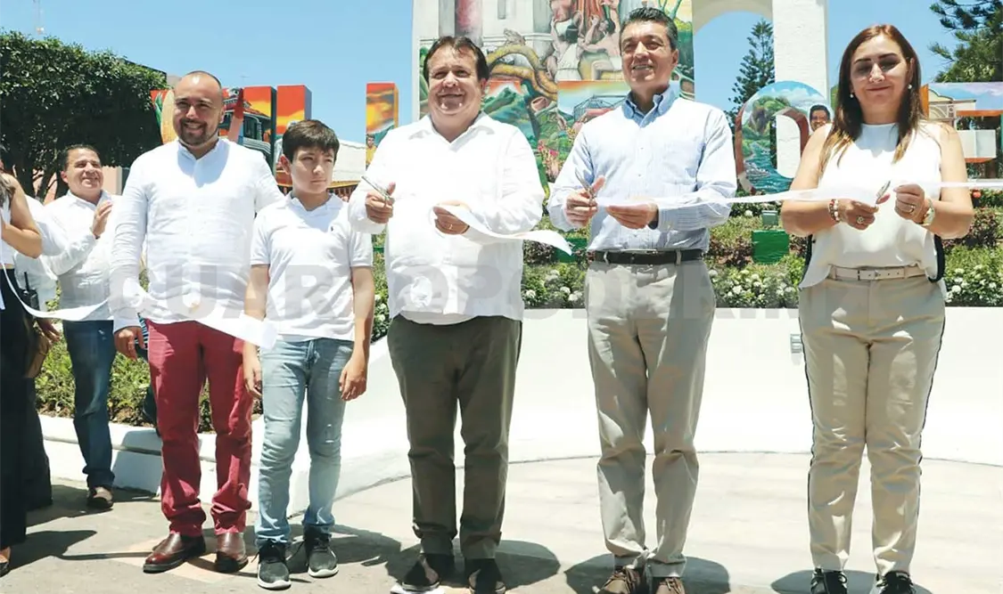 Mariano Rosales agradeció al gobernador Escandón Cadenas su apoyo. CP