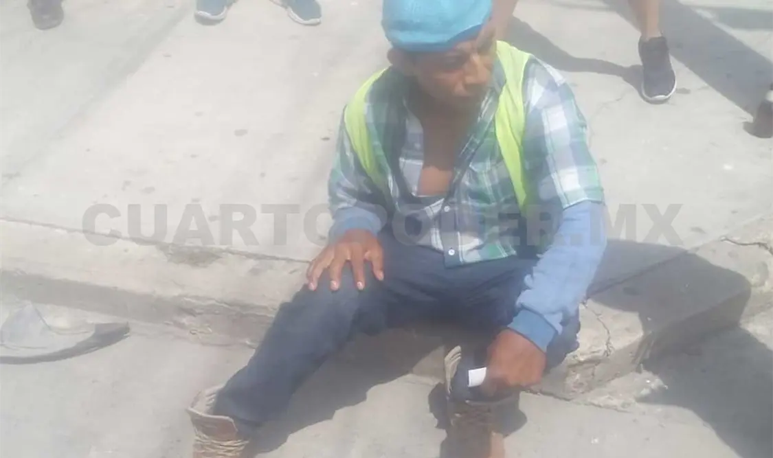 El hombre fue valorado por la unidad de auxilio; determinaron que no era necesario su traslado a un hospital. Edberg Mayorga / CP