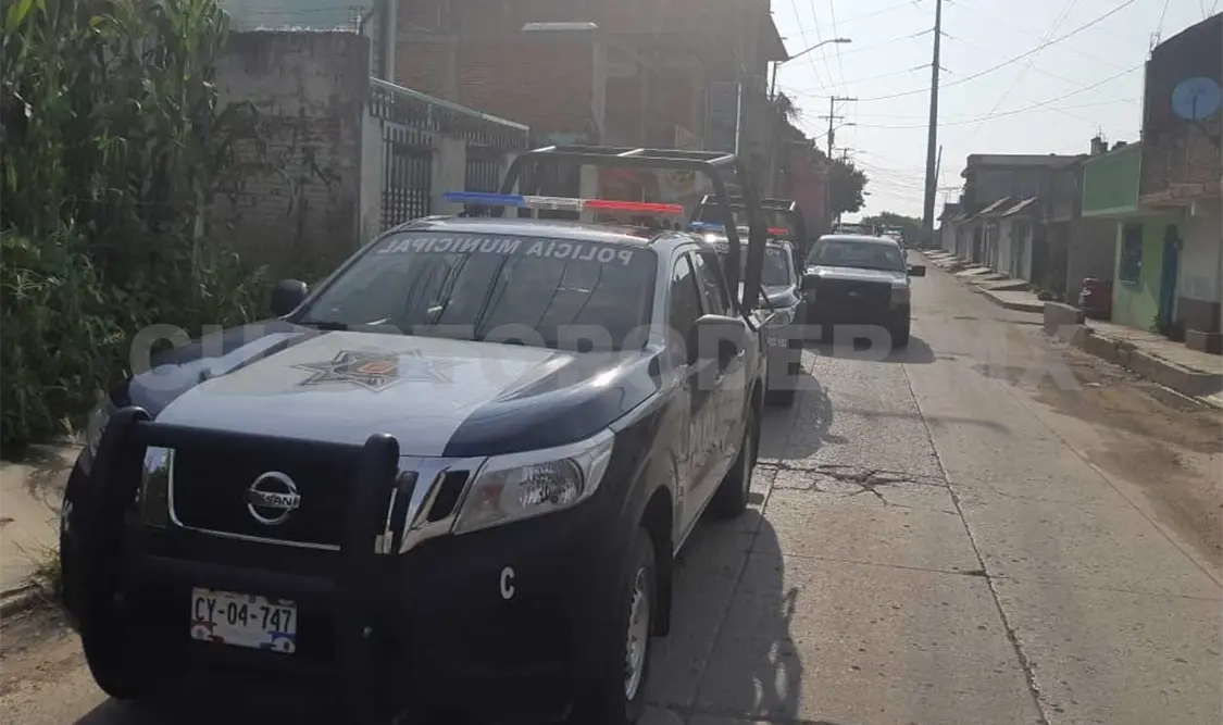 Elementos de distintas corporaciones policiacas se presentaron para tomar conocimiento de lo sucedido. Edberg Mayorga / CP