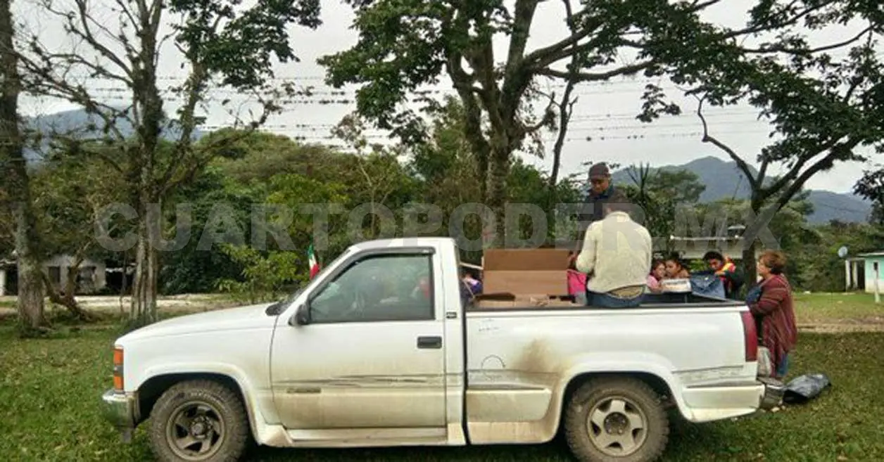 La unidad era utilizada para trasladar la mercancía que sirve para dar alimento a los centroamericanos. Agencias