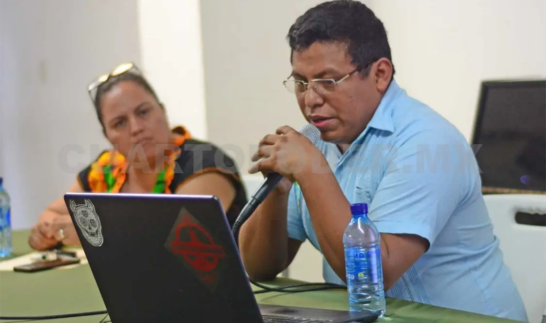 Roberto Lorenzo Rueda, en la casa de la cultura Luis Alaminos. Darwin Mendoza