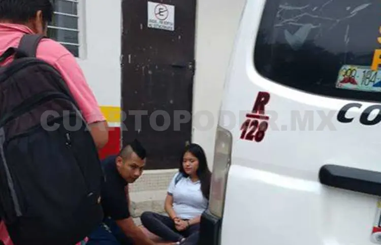 Colectivero arrolla a una estudiante del Cobach