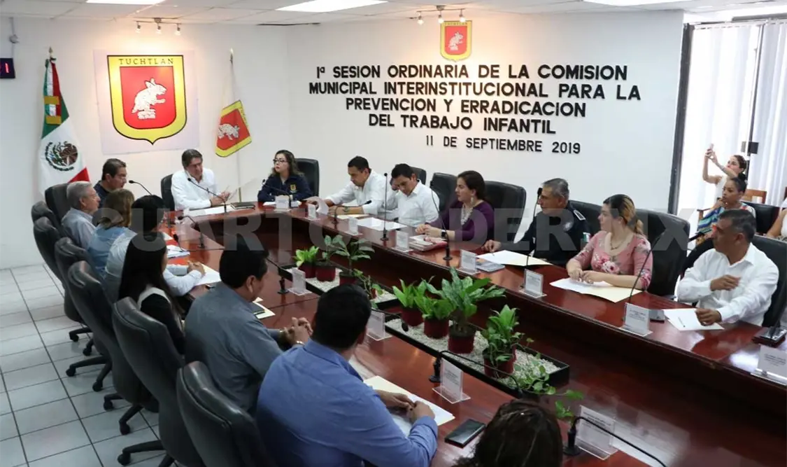 Establecen Firma de Acuerdo para la Erradicación del Trabajo Infantil entre el Ayuntamiento, asociaciones y cámaras empresariales. CP