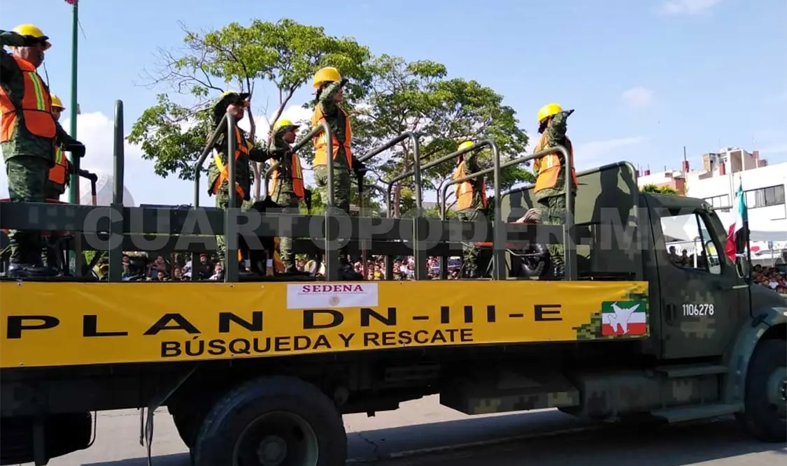 Desfile cívico militar cumple expectativas