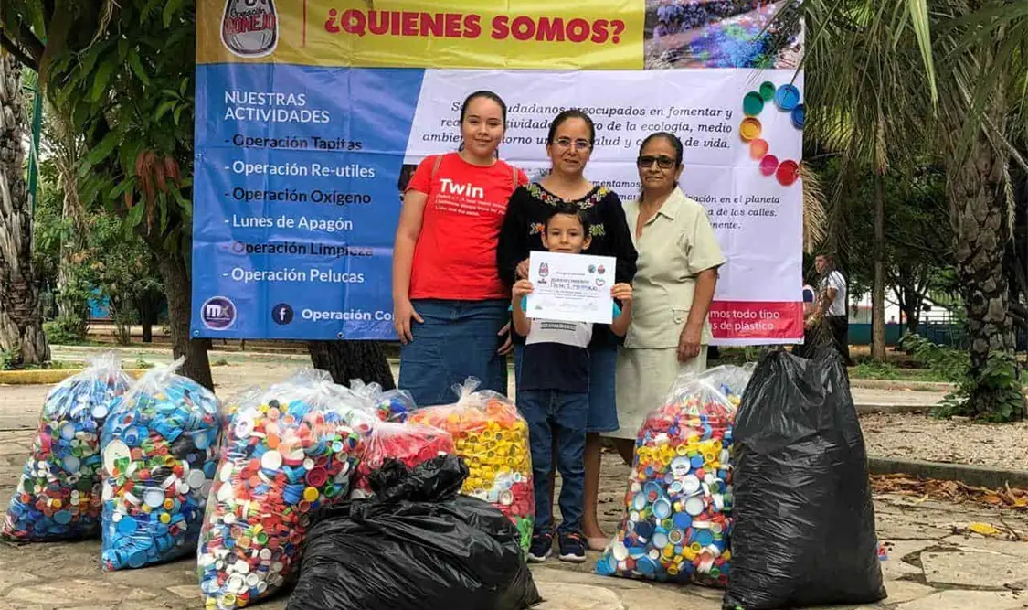 Operación Conejo es un proyecto ciudadano y, desde su creación, ha brindado apoyo a los niños más vulnerables en Chiapas. Cortesía / CP