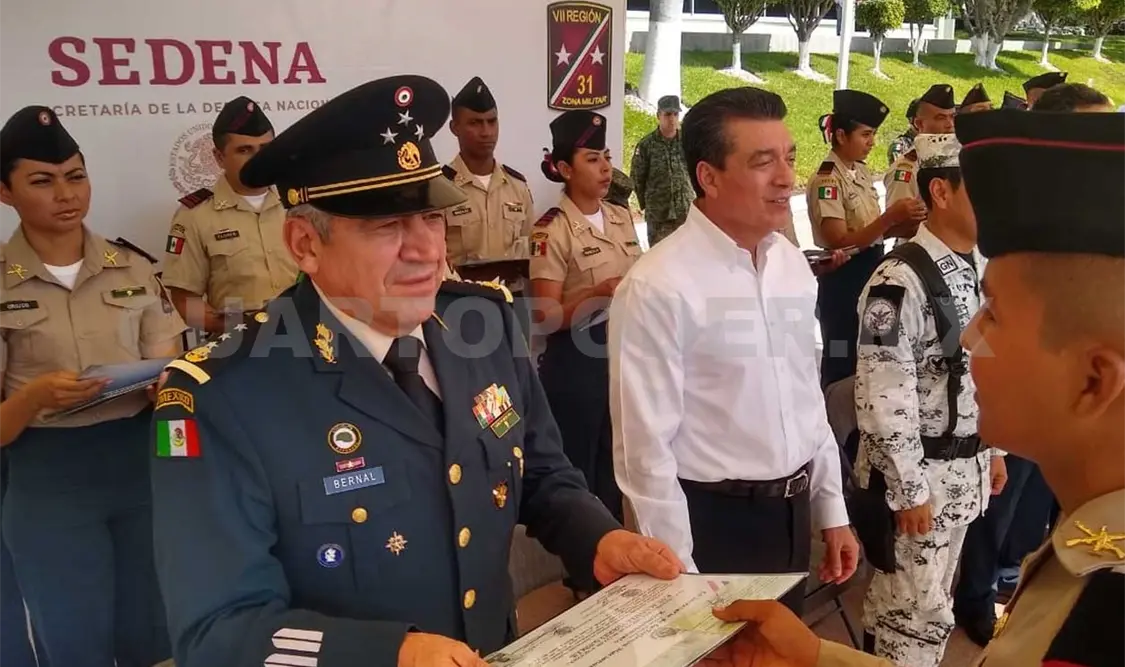 Se gradúan 106 jóvenes del Servicio Militar