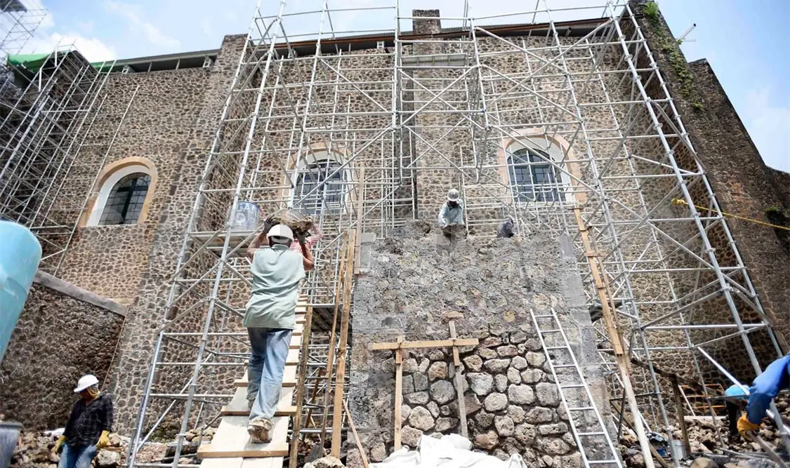 Exconventos, compleja y lenta reconstrucción