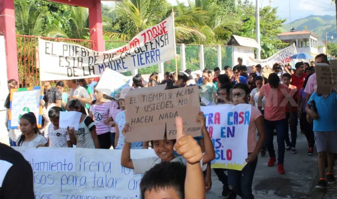 Chapultenango se une a la Huelga Mundial