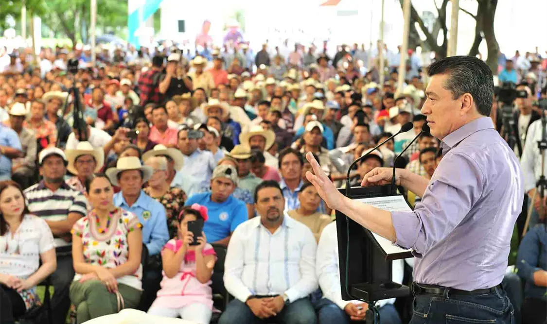 Con el combate a la corrupción, destinamos más recursos para florecer el campo chiapaneco: Gobernador. CP