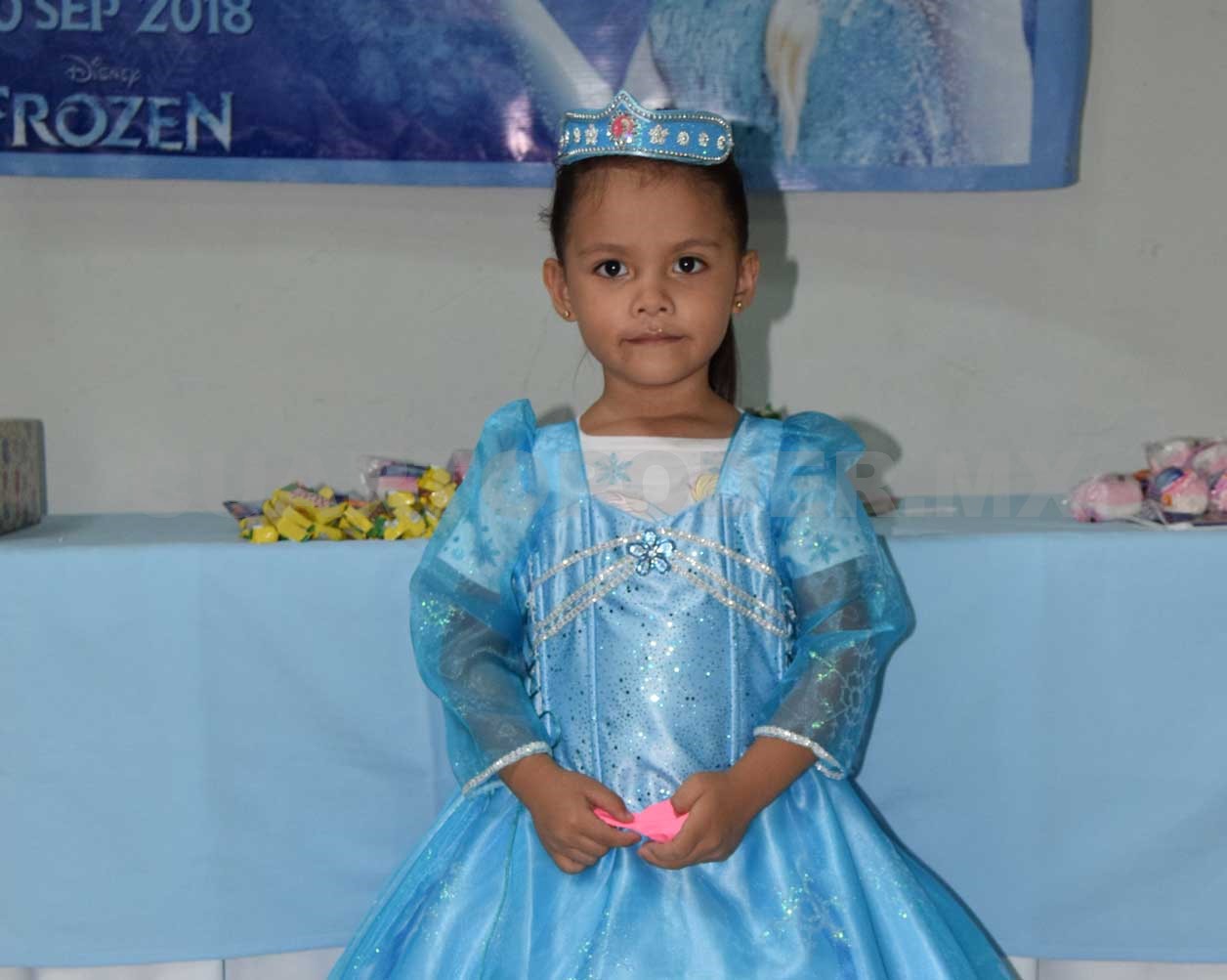 Samantha festejó como una princesa