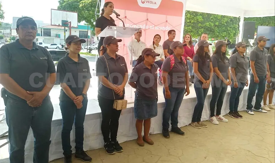 Instalan contenedores de basura en Tuxtla