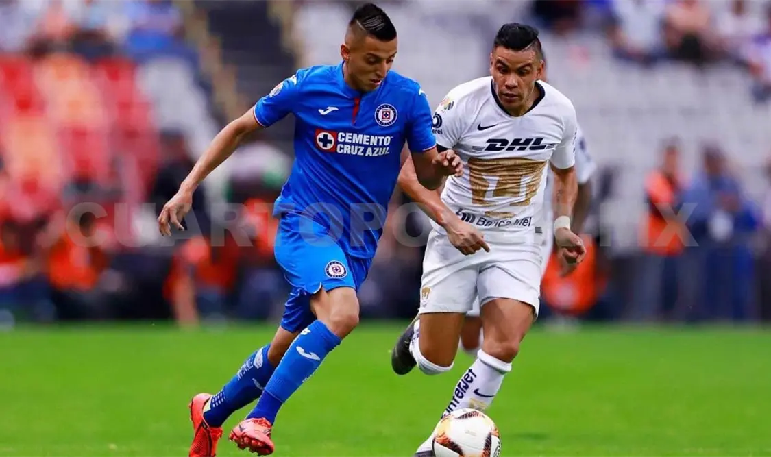 Pumas y Cruz Azul empatan en CU
