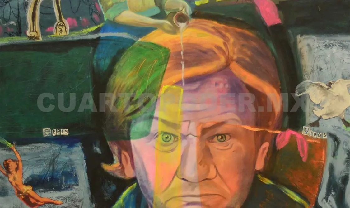 Autorretratos en la galería del Jaime Sabines