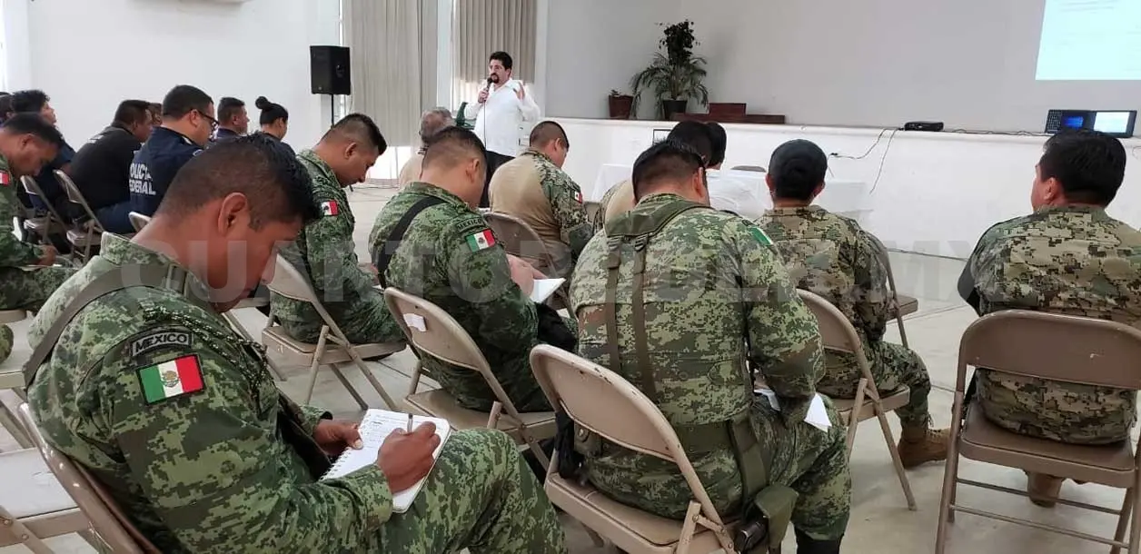 Imparte PJE capacitación a la Guardia Nacional