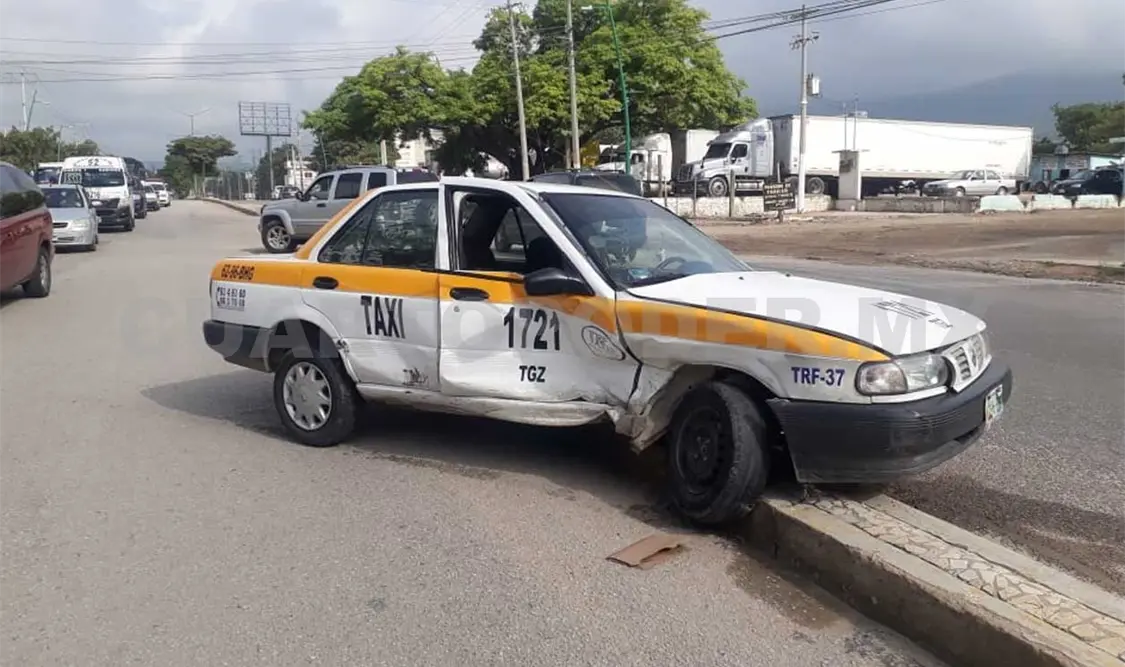 Fuerte accidente en la carretera Panamericana