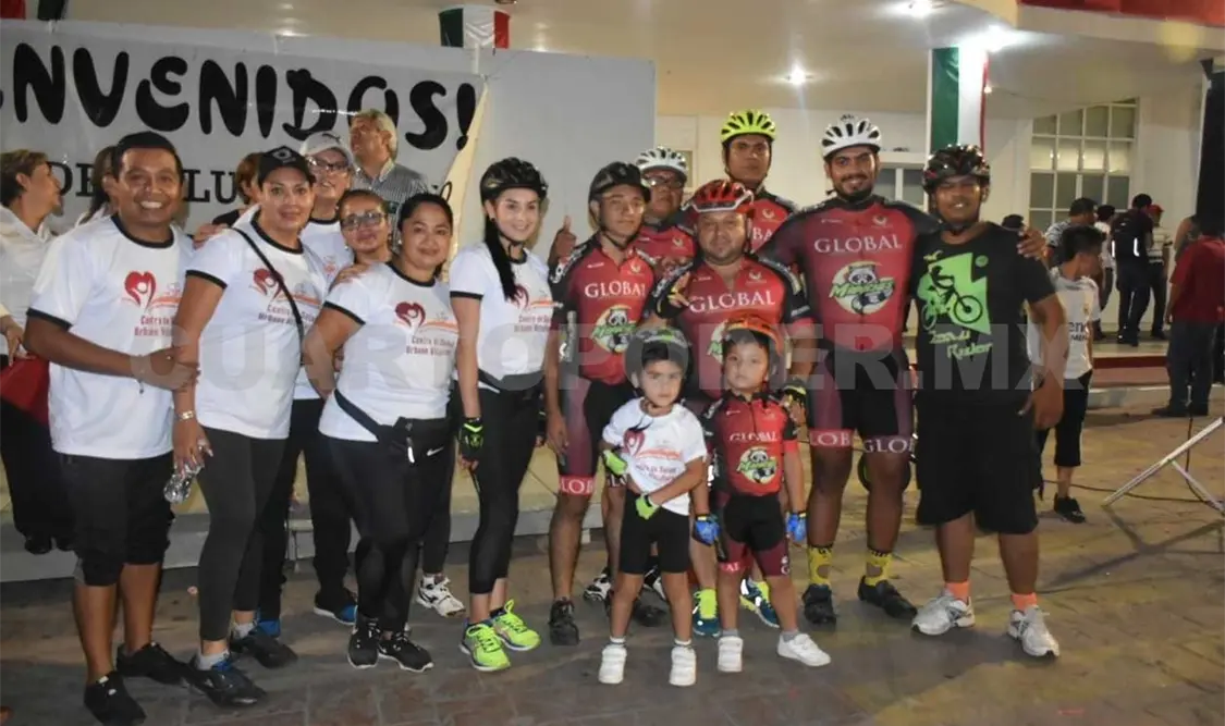 Organizan rodada nocturna “Por un Corazón Saludable”