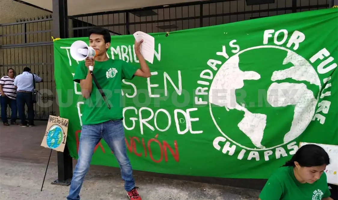 Marchan por el cambio climático