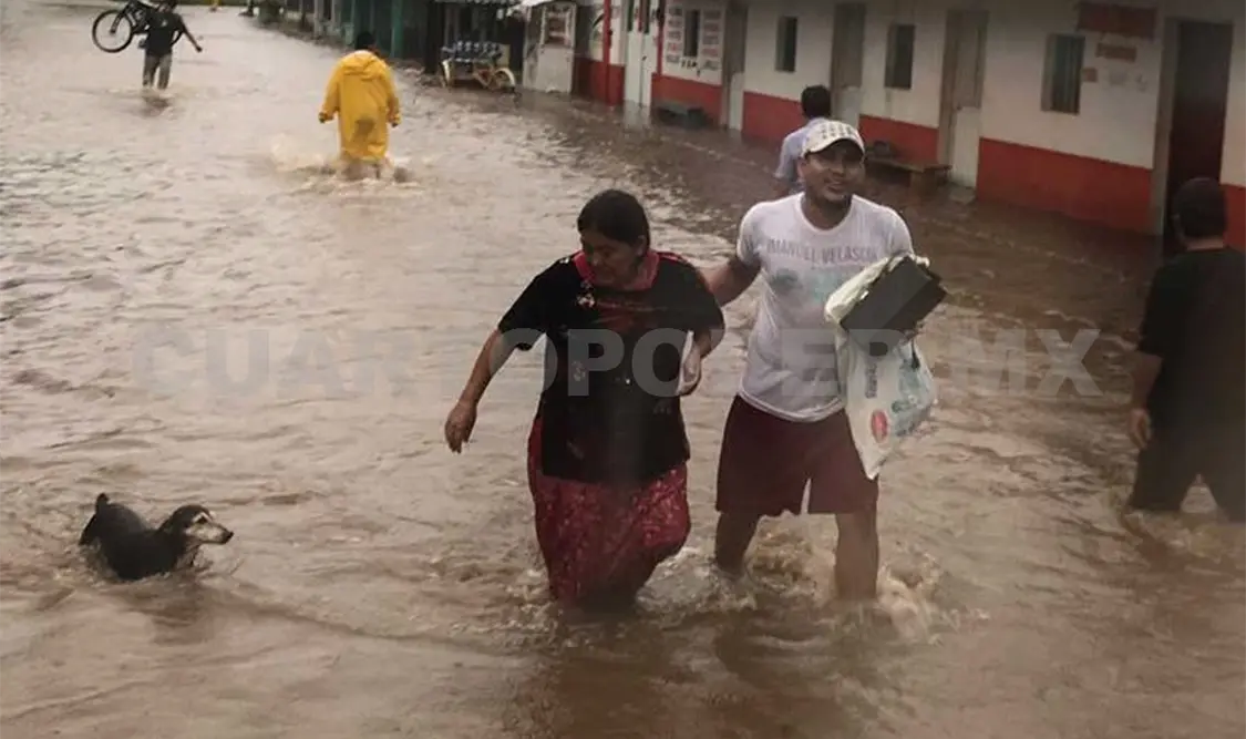 Las fuertes lluvias en esta temporada han dejado afectaciones en diversos municipios. Rafael Victorio / CP