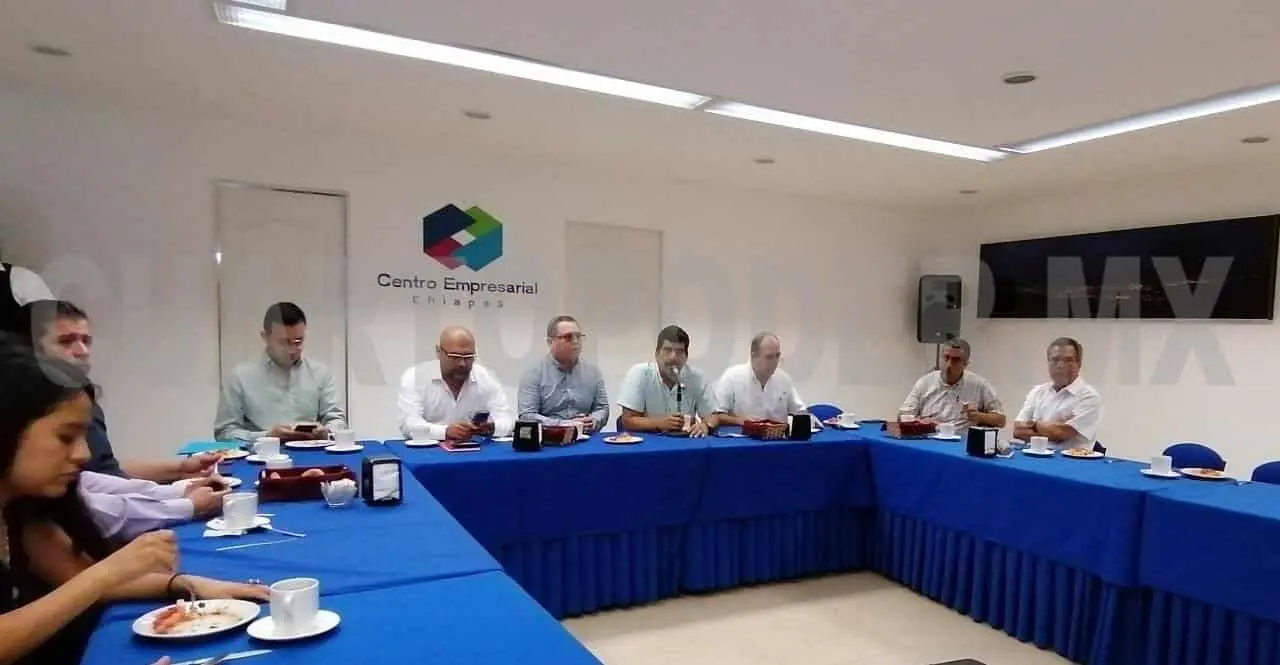 El empresario dijo que podrían quebrar las empresas en Chiapas dónde la situación de por sí es complicada. CP