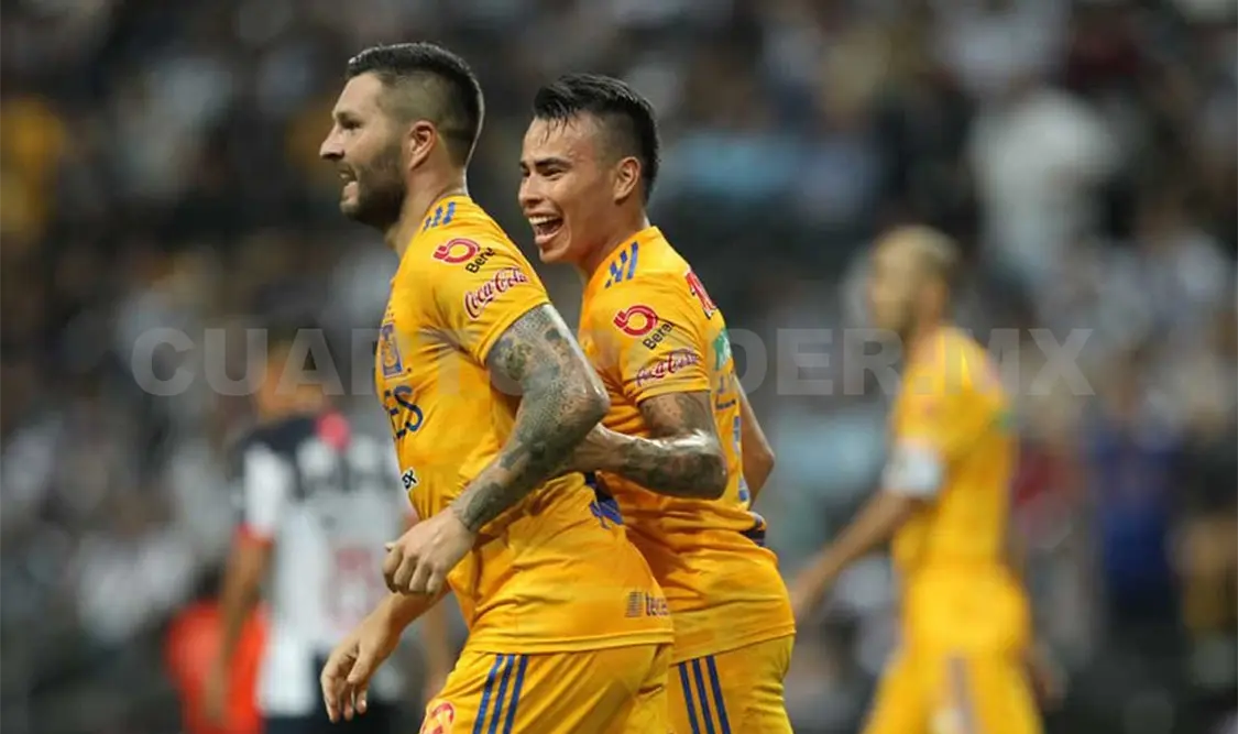 Gignac y Zelarayán, los dos responsables de la derrota de Monterrey. Agencias