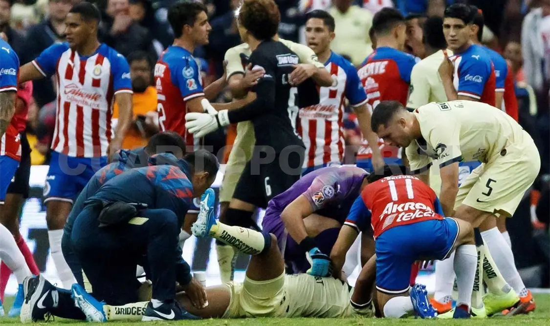 Jugadores se impactaron con la lesión de “Gio”