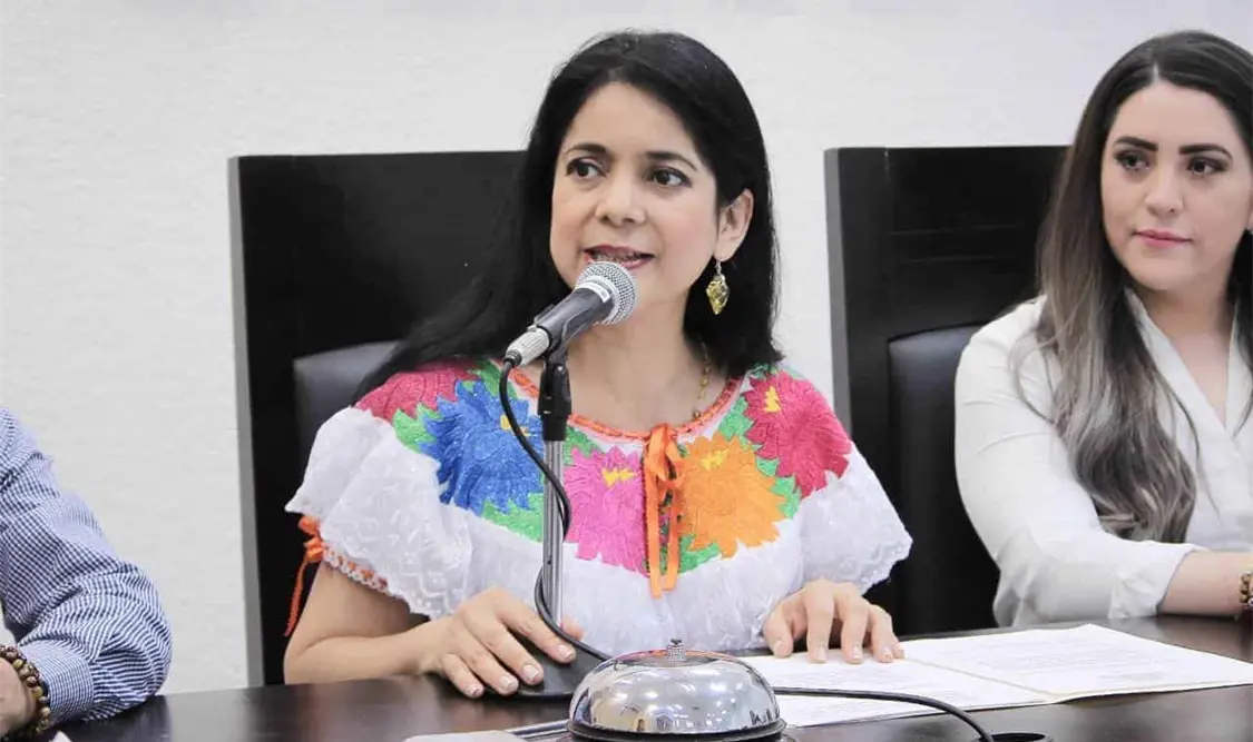 Rosa Elizabeth Bonilla Hidalgo, presidenta del Congreso en Chiapas. Cortesía