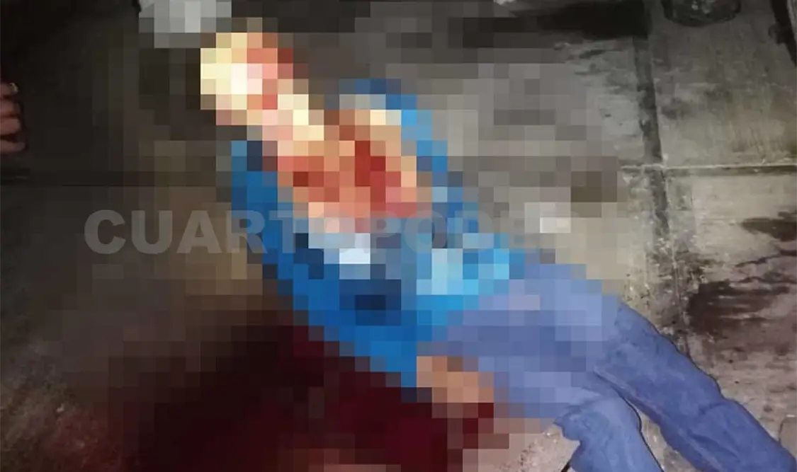 Asesinan de tres balazos a chapín