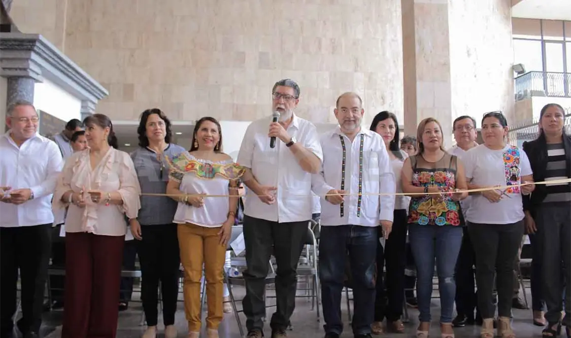 Culmina con éxito la Expo-Venta Artesanal, Gastronómica y Cultural que se realizó en el Congreso del Estado. CP