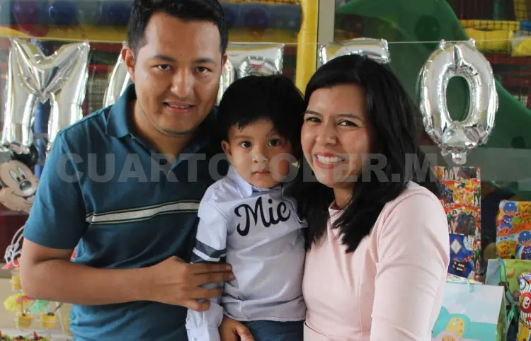 Mateo cumplió dos años 