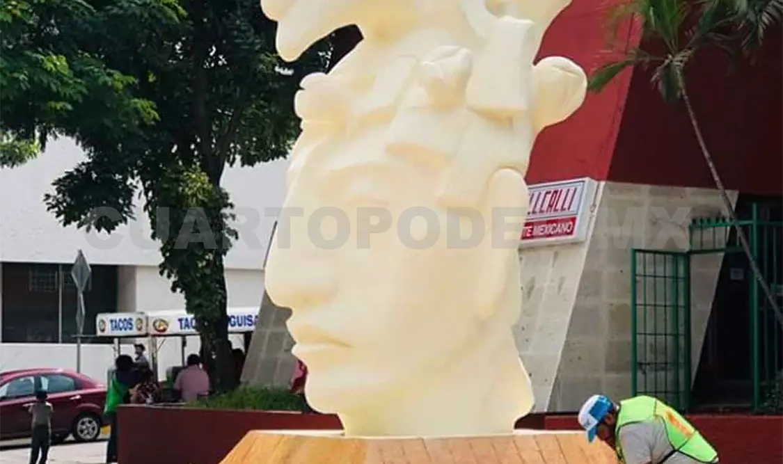 Los trabajos comenzaron una semana atrás en este monumento. Rodolfo Flores / CP