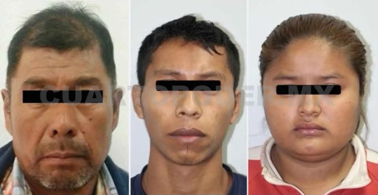 Las tres personas fueron sentenciados a 25 años de prisión por feminicidio. CP