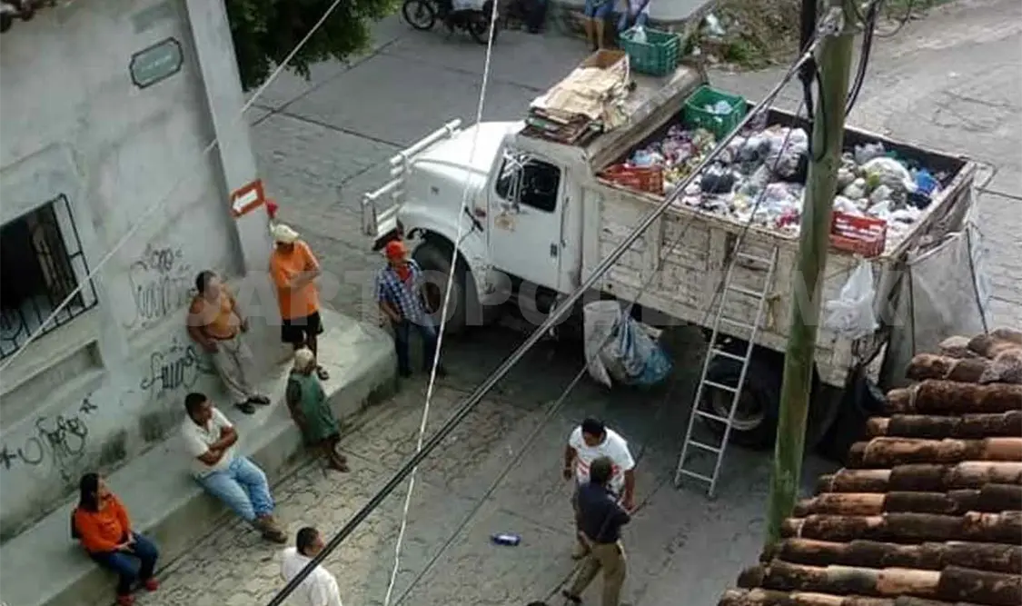 Los hechos se registraron por la tarde sobre el barrio Santa Elena  en el municipio de Chiapa de Corzo. Edberg Mayorga / CP