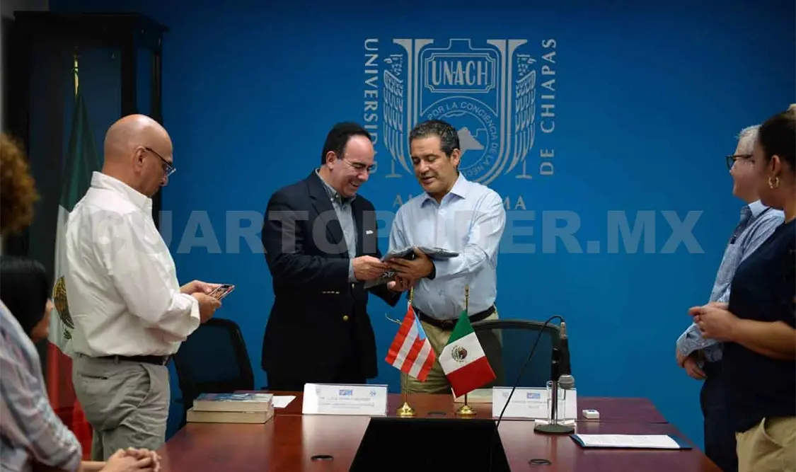 Unach y Puerto Rico, estrechan lazos de colaboración