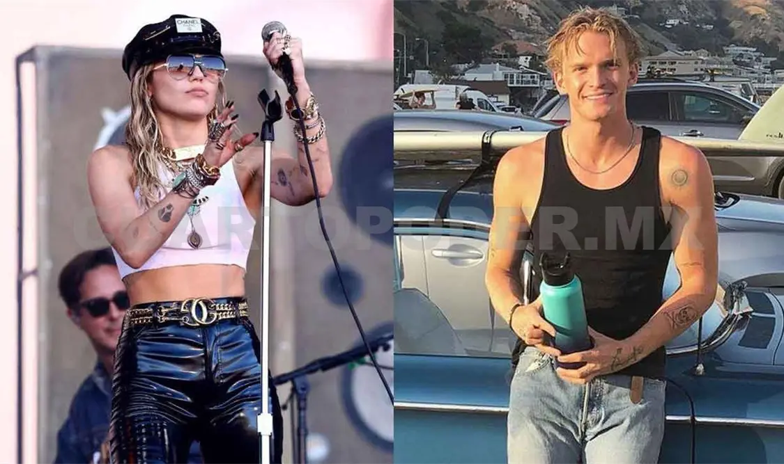 Captan a Miley Cyrus besando a un cantante