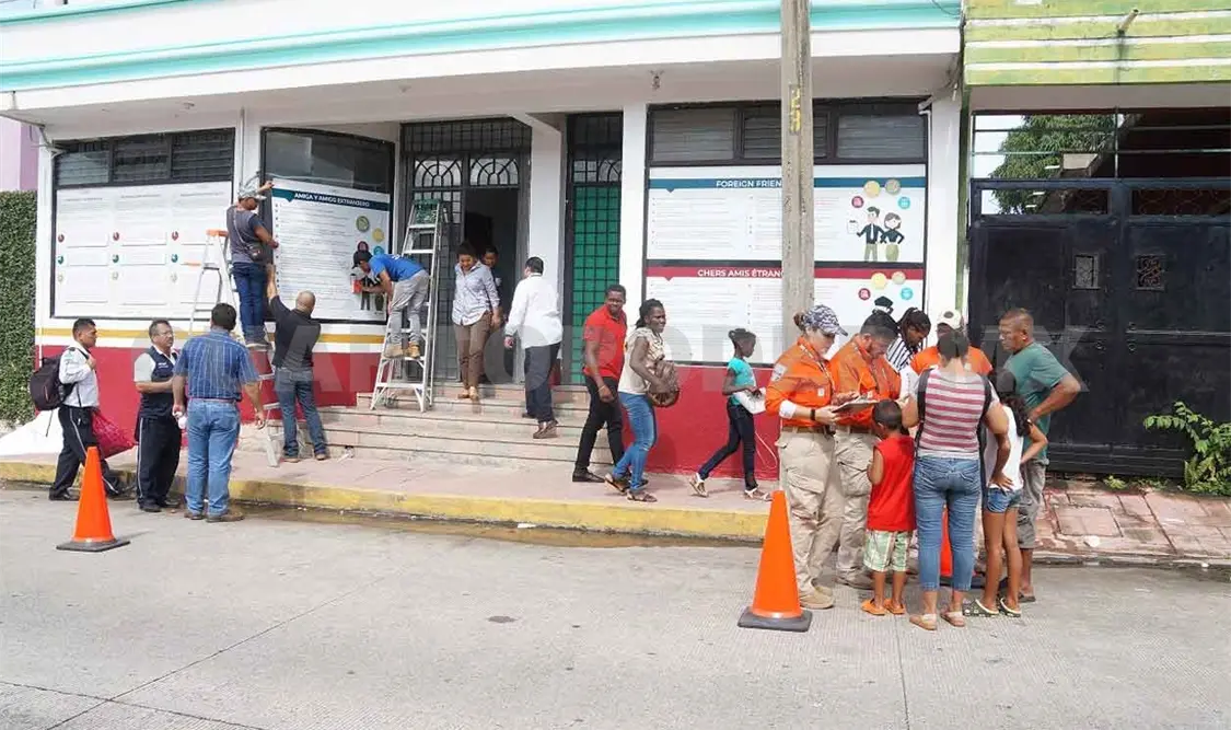 Legalizan estancia de migrantes