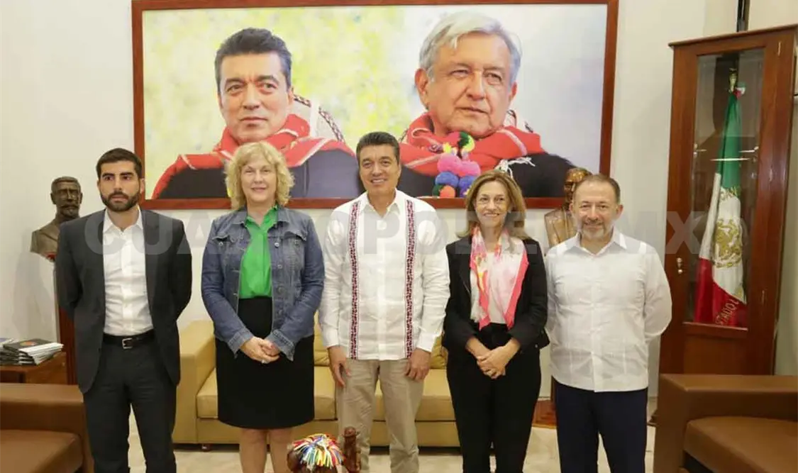 Se reúne REC con directora de Iniciativas Regionales