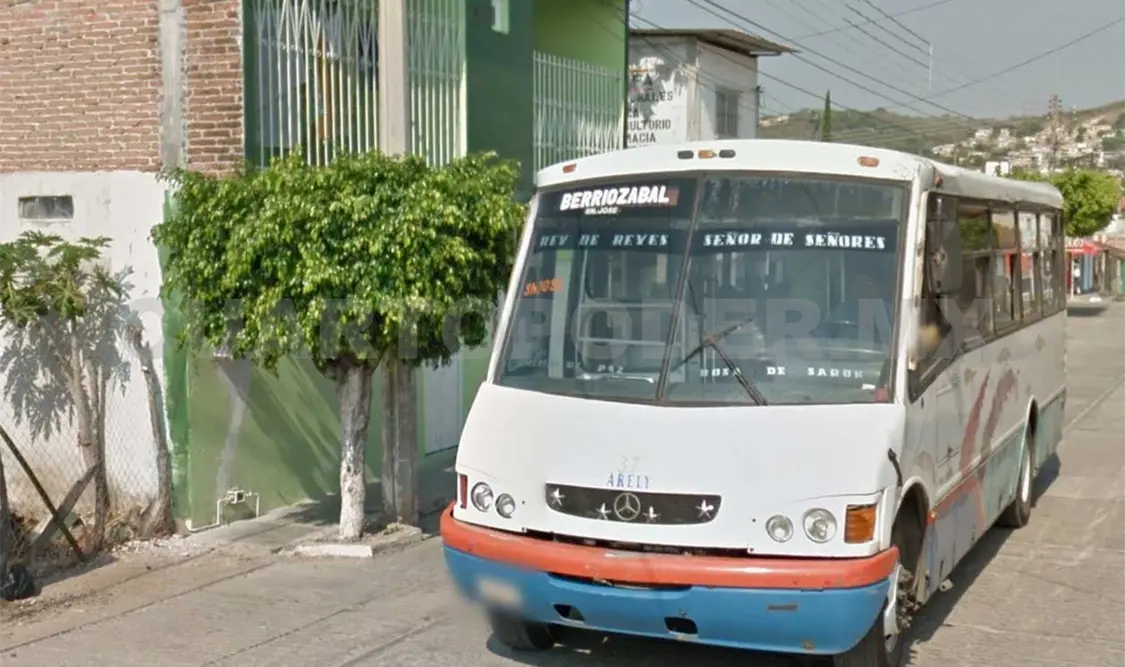 Los enfrentamientos por el tema del transporte en Berriozábal son constantes. CP