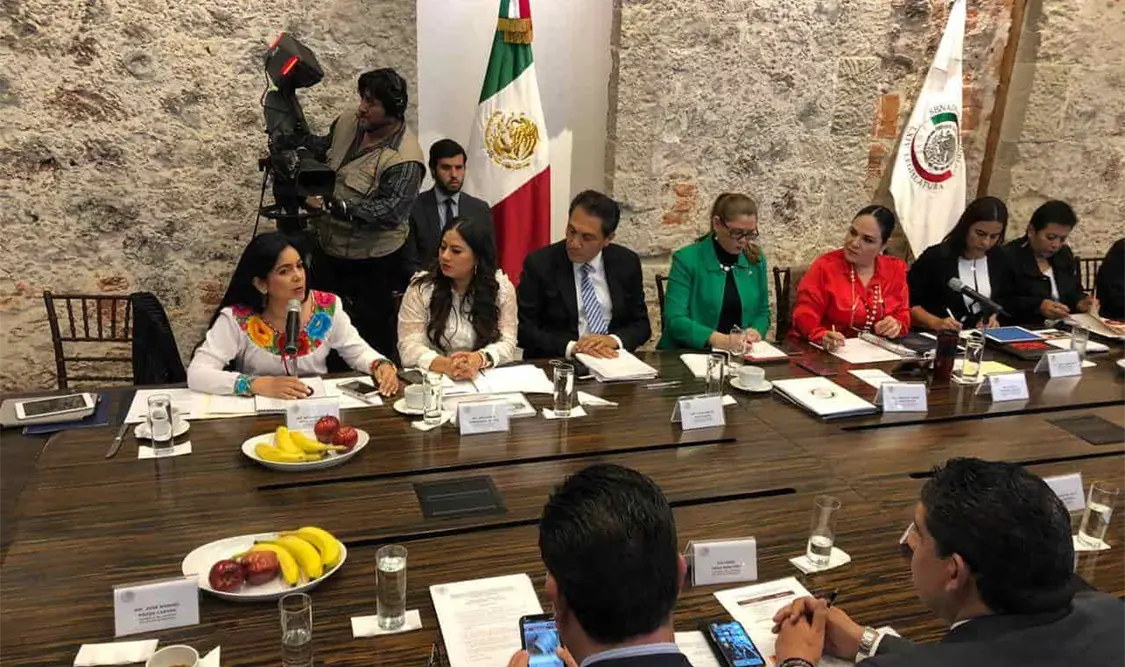 La reunión en el Senado retoma algunos puntos estratégicos para enriquecer el trabajo legislativo de Chiapas. CP