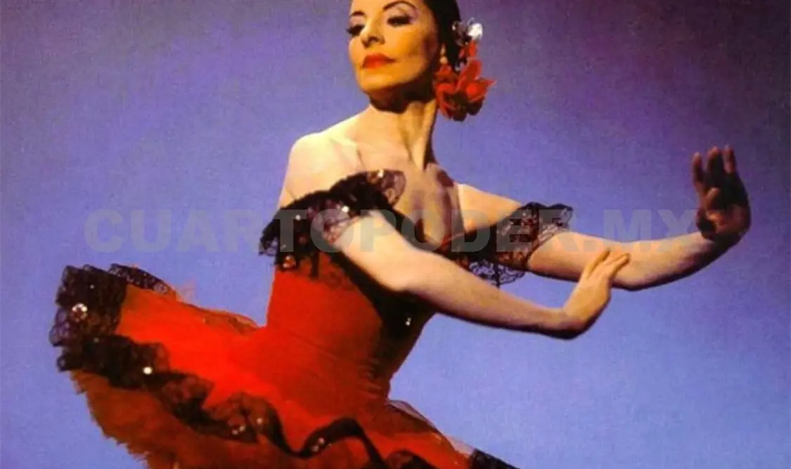 La bailarina falleció a los 98 años de edad. Cortesía