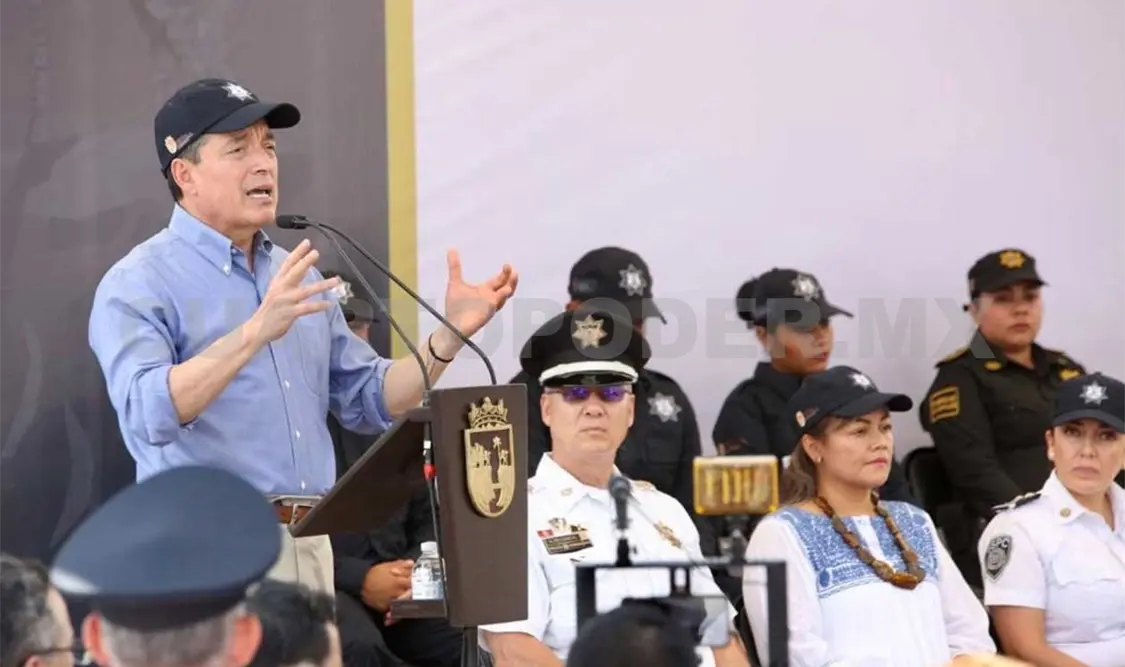 Resalta gobernador saldo blanco en homicidio doloso